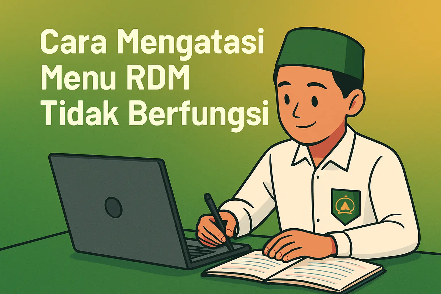 cara mengatasi menu rdm tidak bisa di klik
