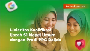 Linieritas Kualifikasi Akademik S1 Mapel Umum dengan Prodi PPG Daljab